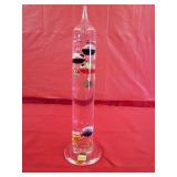 Handmade Galileo Thermometer "Germany" 13"