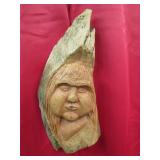 Hand Carved Folk Art Sculpture