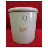 Red Wing 10 Union Stoneware Crock