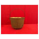 Cast Iron Bean Pot Cauldron "Gate Marked"