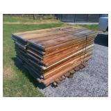 80 Wooden Shelves 1/2" x 11 3/4" x 47"