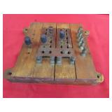 Telgraph Switch Board J.H. Bunnell 9.5 x 8