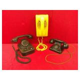 3 Vintage Phones