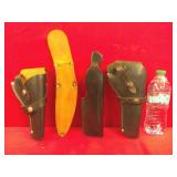 Leather Holsters & Knife Sheath