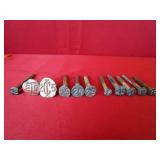 11 Date Nails 23, 25, 29, 34, 35, 37, 40 & 42