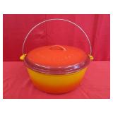 Cajun Classic 16 qt Enameled Cast Iron Dutch Oven