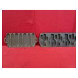 Lodge C. I. Saguaro Cactus Cornbread/ Muffin Pan