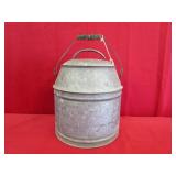 Milk / Cream Can w/ Bail & Wood Handle