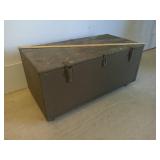 Foot Locker on Casters w/ Trays