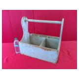 Painted Wooden Garden / Tool Box