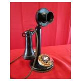 Candlestick Phone w/ Rotary Dial - American Tel