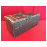 Metal Storage Box 9.5" x 22" X 10"