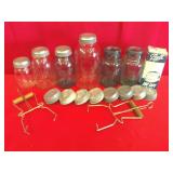 Group Lot of Ball Blue Jars & More