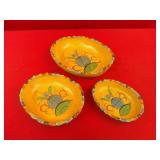 Tlaquepaque Mexican Pottery Bowls