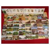 Group Lot of Old Post Cards