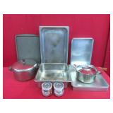 Stainless Steel & Aluminum Pans & Pots