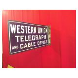 Porcelain Flange Western Union Telegraph & Cable