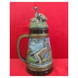Ceramic Stein w/ Canadian Geese 13"