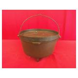 3 Legged Dutch Oven w/ Flanged Lid - "Missing Lid