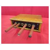 Telegraph Switch Box w/ Plugs C.B. & Q RR Co