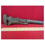 Burlington Railroad 12" Wrench  "PEXTO"