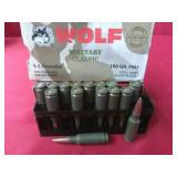 15 Rds 6.5 Grendel  100 gr FMJ