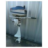 3.5 HP Outboard "Motor Turns Freely"