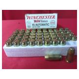 50 rds.45 Automatic Winchester