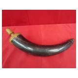 Vintage Black Powder Horn 14" - Musket - Civil War