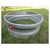 Galvanized Fire Pit Ring  36" x 12"