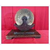 Antique Hand-Crank Wet Stone Grinder for Axes,