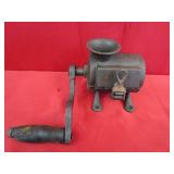 Hand Crank Tobacco Grinder "Crack in Bottom Case"