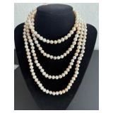 76" String of Fresh Water Pearls