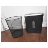Paper Shredder & Waste Basket