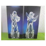2 Mikasa Angelic Mandolin 7 1/2" Figurines