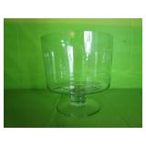 Clear Glass Pedestal Trifle Bowl