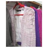 3 Ladies Pink / Purple Jackets Sm / Medium