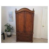 French Country TV Armoire