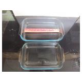 2 Pyrex Casserole Dishes