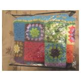 Hand Knitted Afghan / Couch Throw Blanket