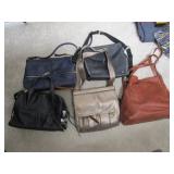 5 Genuine Leather Hand Bags
