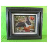 Rabbit Painting  16" x 18"
