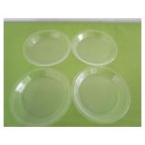 4 - 9" Pyrex Pie Dishes