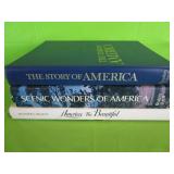 3 Hard Back Books - Story of America, Scenic