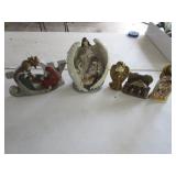 5 Pcs Nativity Theme Displays