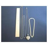 4 Ladies Necklaces