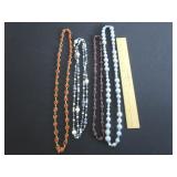 4 Ladies Necklaces Varied colors