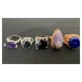 5 Colorful Fashion Rings