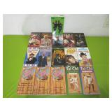 16 VHS Charlton Heston Bible Stories, Red Skelton,