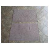 2 Outdoor NonSlip Mats  46" x 28"